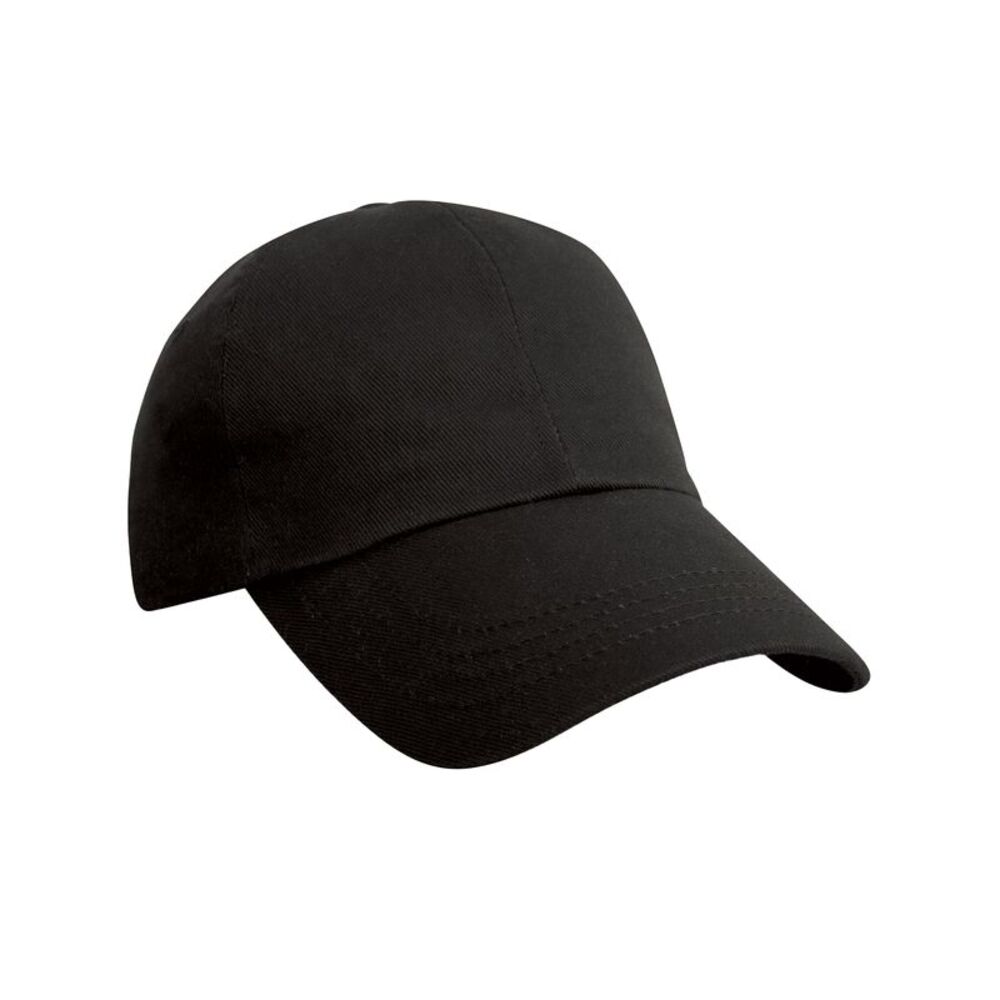 Result Headwear Pro Style Heavy Cotton Cap / Black